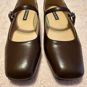 Brown Mary Jane Shoes